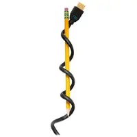 C2G 2ft 4K HDMI Cable - Performance Series Cable - Ultra Flexible - M/M - High Speed - HDMI-Kabel - HDMI männlich zu HDMI männlich - 60 cm - Schwarz