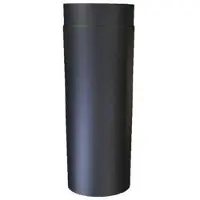 KIERULFF MB Sorte røgr. 150mm 1000lgd. - længde 1000mm x 2mm