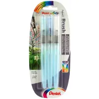 Pentel Pinsel Aquash Brush 3er fein, mittel, dick