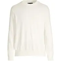 Armani Exchange für Herren. XM000338AF12291U0009 Pullover Blend weiß (XXL), Lässig, Baumwolle