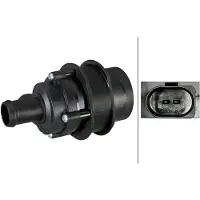Hella Zusatzwasserpumpe 8TW 358 304-611 für AUDI A3 Sportback (8PA) elektrisch
