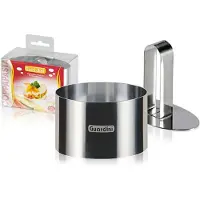 Guardini Speiseform "Food Ring" in Silber - (B)9 x (T)5 cm - onesize