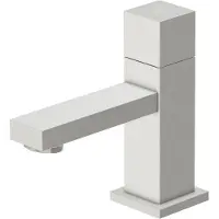 Steinberg Serie 160 Waschtischarmtur, Kaltwasser, ohne Ablaufgarnitur, Ausladung 100 mm, 1602500BN, Farbe: Brushed Nickel