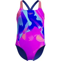 Speedo Digital Allover Powerback Badeanzug