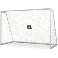 Exit Scala Aluminium Fußballtor 300x200cm, Wetterfest, Fußballtor, für Kinder, Garten, Weiß