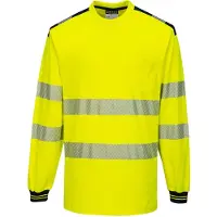 Portwest Warnschutz langarm T-Shirt T185 gelb/schwarz
