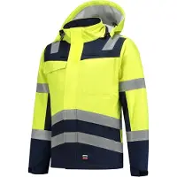 Tricorp 403011FluoryellowInk4XL Softshell Multinorm Bicolor