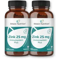 Rhein Nutrition R(h)ein Nutrition Zink 25 mg Immunsystem Plus 2x120 St Kapseln