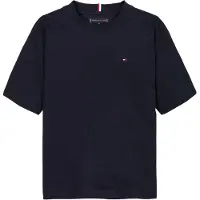 Tommy Hilfiger T-Shirt Essential Flag KB0KB09646 Dunkelblau Regular Fit