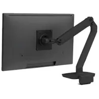 Ergotron Monitorarm MXV 45-607-224, für 1 Display bis 34″ & bis 9,1 kg, höhenverstell-/schwenk-/neig-/drehbar, Tischklemme für Schiebeplatten, schwarz