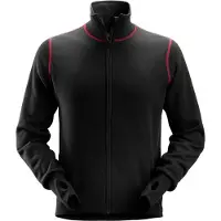 Snickers Workwear ProtecWork Wollfrottee Arbeitsjacke, EN 1149, 11612, IEC 61482 Schwarz-L