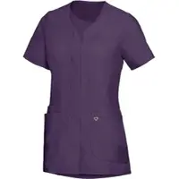 Bp Damen Stretch Kasack "1764-241" Med & Care - L - aubergine