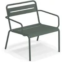 Emu Star Loungesessel Aluminium