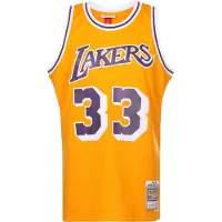 Mitchell & ness HWC Swingman Jersey Los Angeles Lakers 1984-85 Kareem Abdul-Jabbar yellow XL