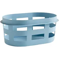 HAY Wäschekorb Basket Soft Blue Small
