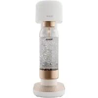 MySoda Ruby 2 Design- Wassersprudler (White/Copper) mit 1L Flasche