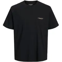 Jack & jones Junior T-Shirt Boston 12274897 Schwarz Relaxed Fit