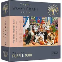 Trefl Wood Craft Origin Puzzle Hund Freundschaft 1000 Teile
