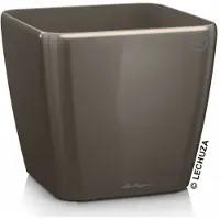Lechuza 'Quadro LS 50', taupe, ca. 50 x 50 x H 46,5 cm