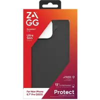 Zagg Manhattan Snap Case für das iPhone 15 Pro Max - Schwarz