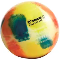 Togu Gymnastikball Powerball ABS marble Sitzball Büroball Fitnessball 55 cm BUNT, bunt __03371