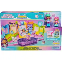 Gabby's Dollhouse DREAMWORKS - Partyraum Spielset, Skate-Park Dachgeschoss Zimmer mit Gabby und Marty-Figur, Möbeln und Zubehörteilen, Aktion/Abenteuer, 3 Jahr(e), Mehrfarbig