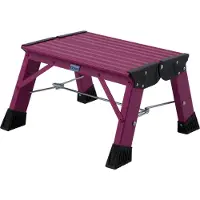 Krause Doppel-Klapptritt Treppy Plusline Pink