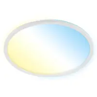 Briloner LED Panel Smart WiFi Bluetooth App Steuerung CCT 22 W weiß Kunststoff