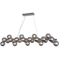 Maytoni Pendelleuchte Dallas 25-flammig 1235mm chrom