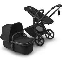 Bugaboo Fox 5 Renew Complete Kinderwagen - Black / Heritage Black / Heritage Black | Neue Kinderwagen