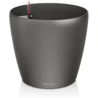 Lechuza 'Classico Premium LS 50', anthrazit, ca. Ø 50 x H 47 cm