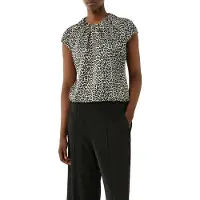 Comma Blouses Beige Größe: 34 | Blusen Outlet | Damen | Braun