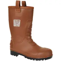 Portwest FW75 Neptune Rigger Sicherheitsstiefel S5 CI Tan Gr. 45