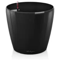 Lechuza 'Classico LS 35', schwarz, ca. Ø 36 x H 32,5 cm