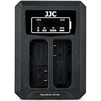 JJC Camera Charger JJC Dual Channel Dual Usb Charger For Nikon En-el14/En-el14a