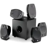 Focal Sib Evo 5.1, 5.1 Kanäle, Heimkino, Schwarz, Aluminium, Frankreich, Eingebaut