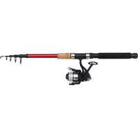 Dam Fighter Pro Combo Tele Spin Angelrute + Angelrolle 2,1 m 10 - 30 g 6 Teile