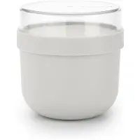 Brabantia Joghurtbecher zum Selbermachen und Mitnehmen 05L Hellgrau (grijs)