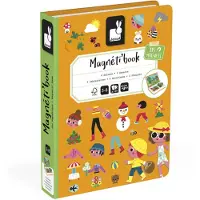 Janod - Magneti'Book - 4 Seasons - 115 magnets (LKJ2721)
