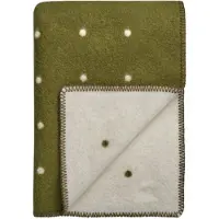 Røros Tweed - Pastille Wolldecke 200 x 135 cm, green moss