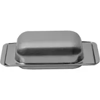 Mepra Butterdose Original Vintage Silber