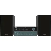Aiwa MSBTU-700DAB Home-Stereoanlage Heim-Audio-Mikrosystem 25 W Arktisblau Schwarz