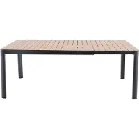 Mwh Minto Ausziehbare Gartentisch Aluminium 150/210x150 cm