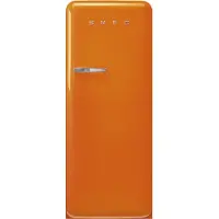 Smeg FAB28ROR5 Freistehendes KÃ1/4hlgerät mit Gefrierfach, 244 l Nutzinhalt KÃ1/4hlteil, 26 l Nutzinhalt Gefrierteil, 60,1 cm Breite, , 139 kWh/Jahr, 4 Sterne, 35 dB Geräuschemissionen, Inverter-Motor