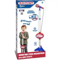 Bontempi 40 0710 Microphone - Blue and Red