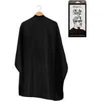 STYLETEK Kap/Farbenmantel Schwarz mit Druckknöpfen