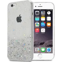 Cadorabo TPU Cover funkelnder Glitter