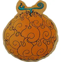 Lyo Peluche Coussin Fruit Du Demon One Piece 40 cm Mera Mera