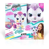Airbrush Plush Mit Kitty Teddy