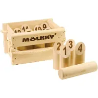 Tactic Mölkky Original in Holzkiste